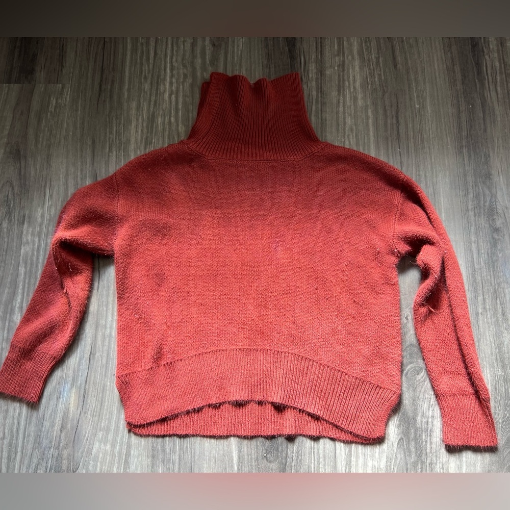 🎉8/$12🎉 Womens Pink Lily rust sweater